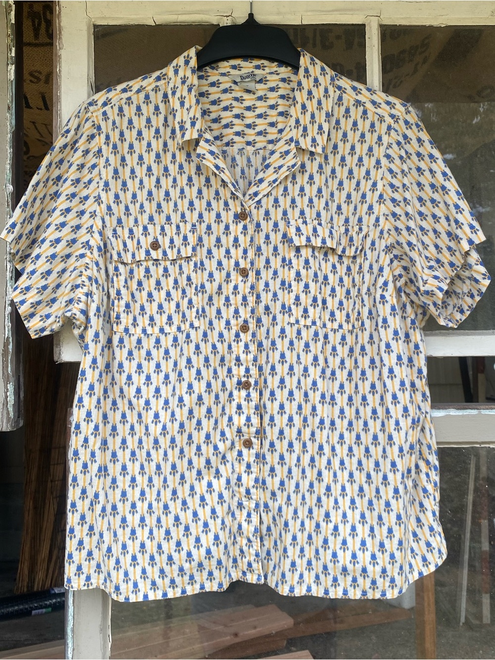 Duluth Trading Company short sleeve hemp cotton 2x plus